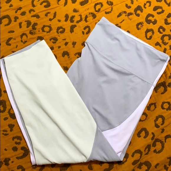 Cropped Elation Asym 7/8 Tight Lilac Stone - Picture 1 of 4